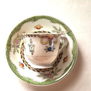 Two Demitasse Cups and Saucers Vintage Made in Japan